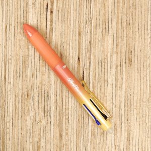 Radierbarer Gelstift Multicolor mit Druckmechanismus – McNeill Ghost Pen – gelb/orange 1