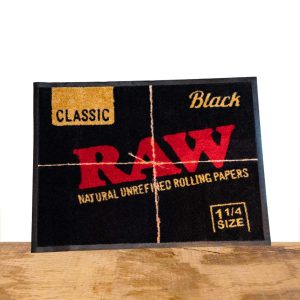 RAW Black Fußmatte