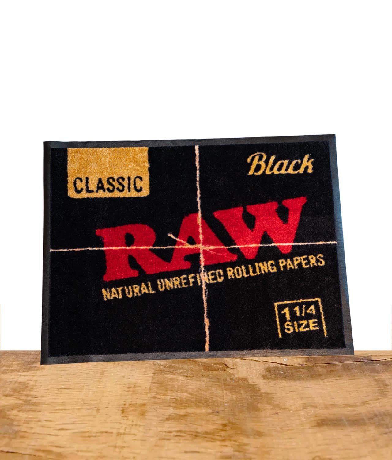RAW Black Fußmatte