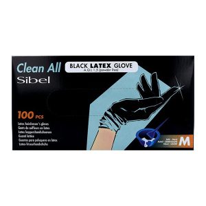 Handschuhe Latex schwarz M